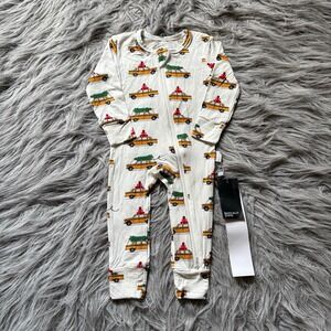 Basically Soho Convertible Bamboo Sleeper Cars Christmas Trees Infant 3-6 Months